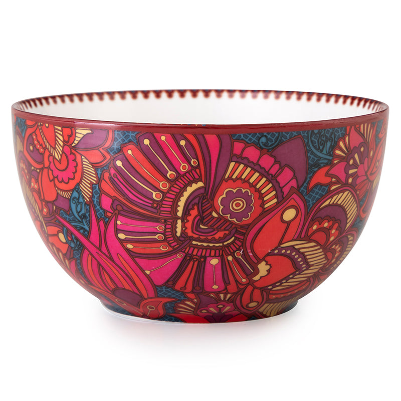 Images D'Orient USA Bowl Porcelain Kashmir 12 cm POR-120131