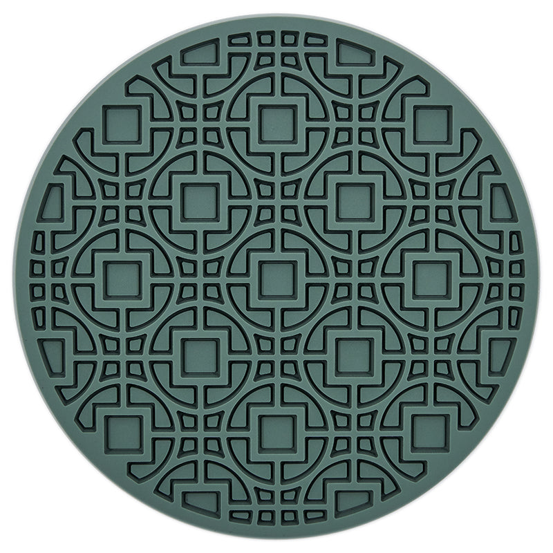Images D'Orient USA Coaster Urban 05 Olive Silicone diameter 11cm 4.3inch COA-100531