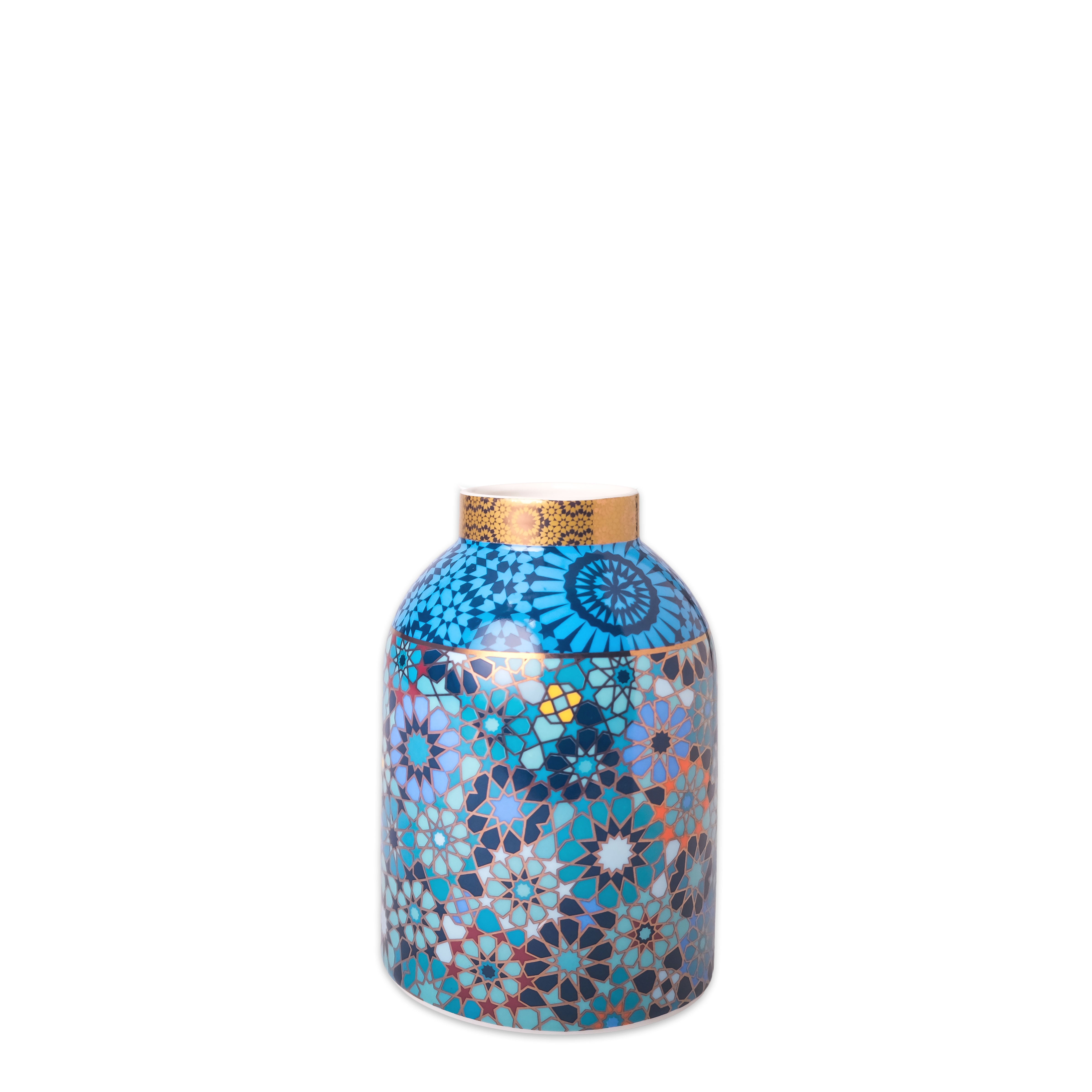 Images D'Orient USA Diffuser Moucharabieh Blue Porcelain DIF-195007 3