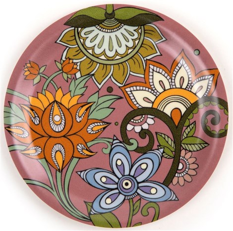 Images D'Orient USA Mini Tray Jangala Parme Set of 6 COA-111066