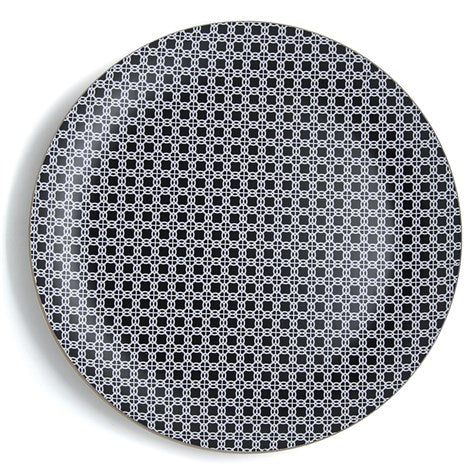 Images D'Orient USA Round Laminated Tray Silsal 49 cm WPL-490061