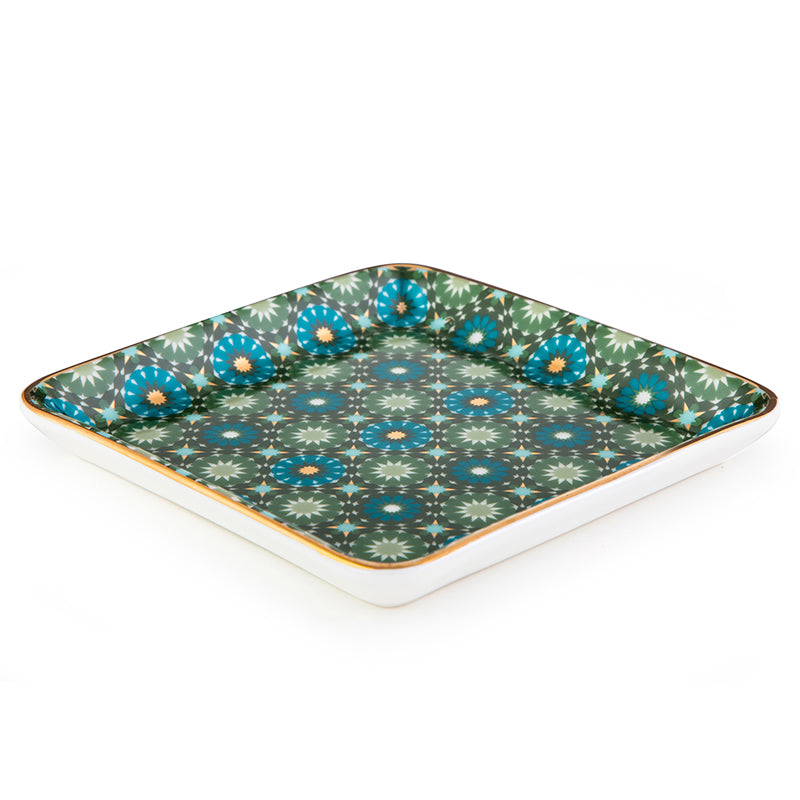 Images D'Orient USA Square Platter Small Andalusia 11.5 cm POR-115002 2