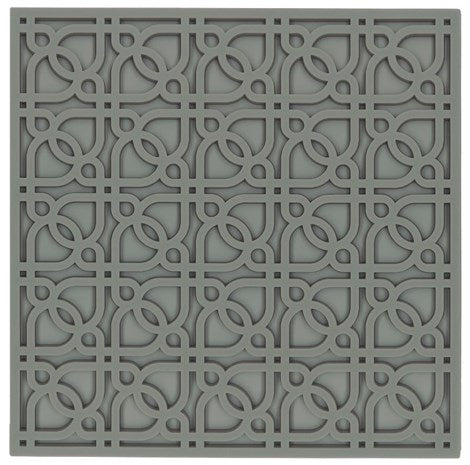 Images D'Orient USA Trivet Urban 06 Stone Silicone 18x18cm 7x7inches TSE-100231