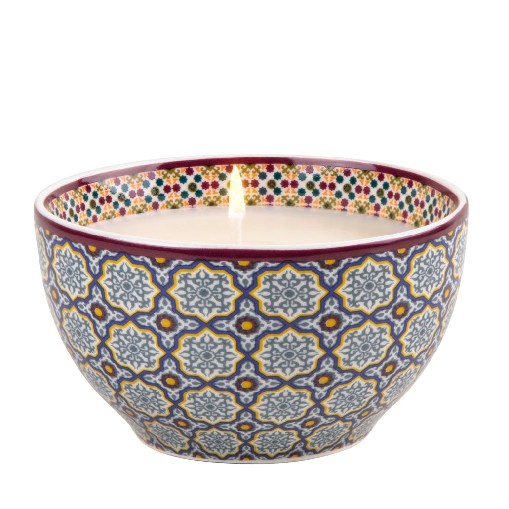 Images D'Orient USA candle Bowl vagabonde blue jasmine scent BOU-950211J