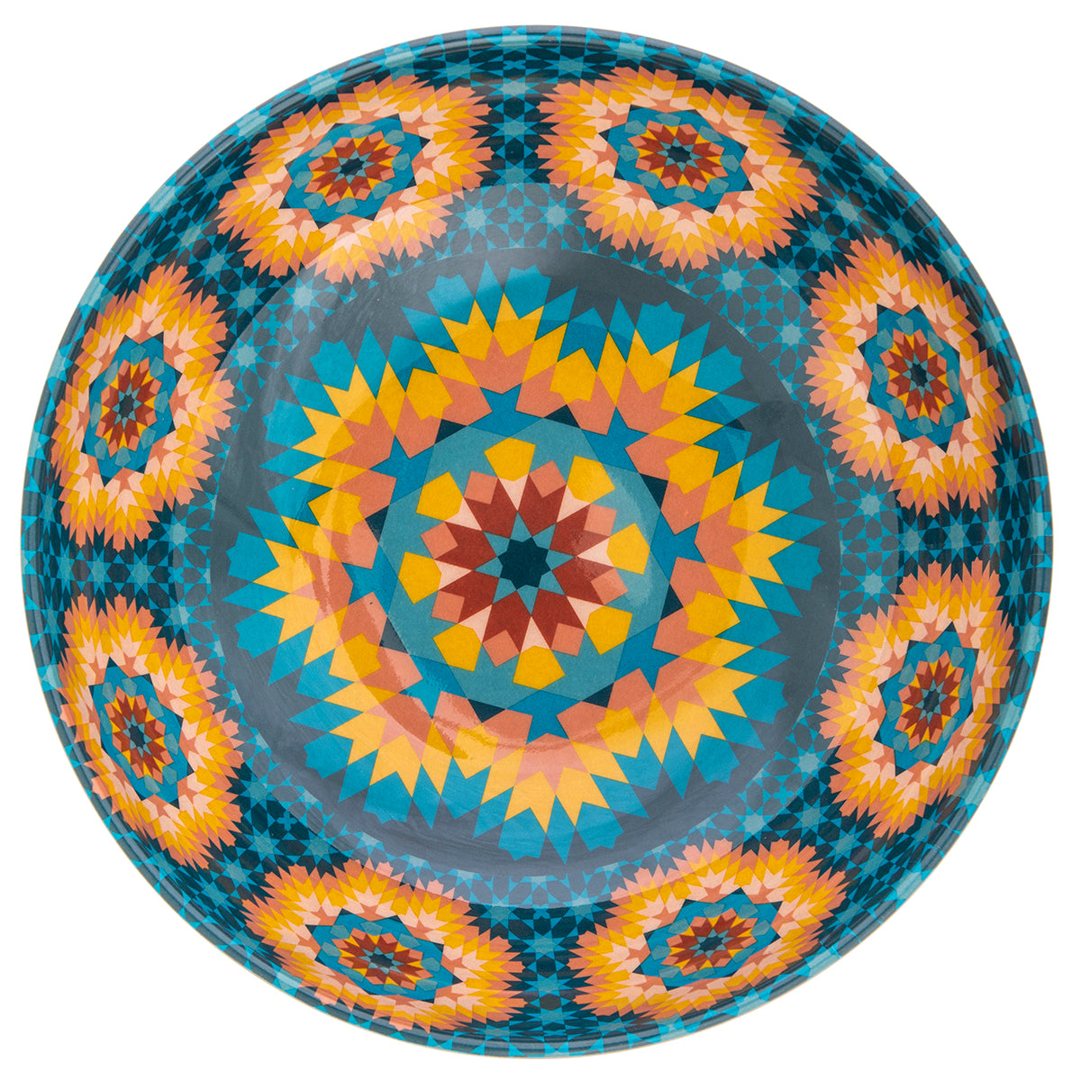 Images D'Orient USA Bowl Melamine Teal 21 cm MLE-210051
