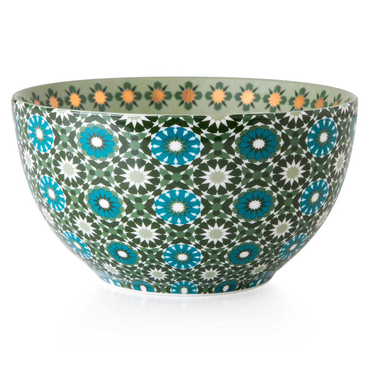 Images D'Orient USA Bowl Porcelain Andalusia 15 cm POR-151001
