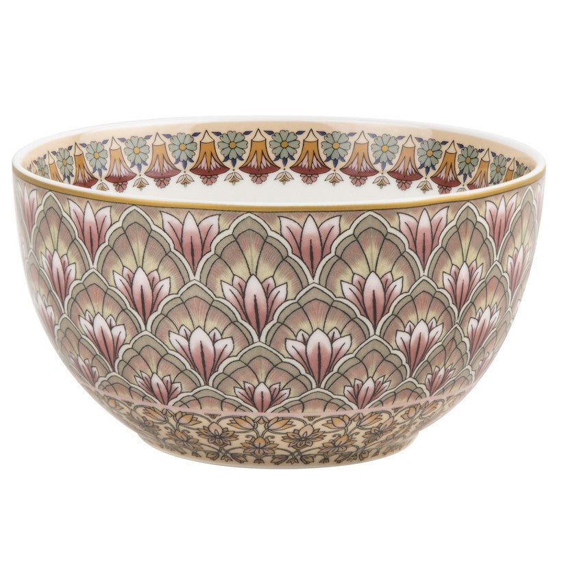 Images D'Orient USA Bowl Porcelain Jangala 12 cm POR-120141