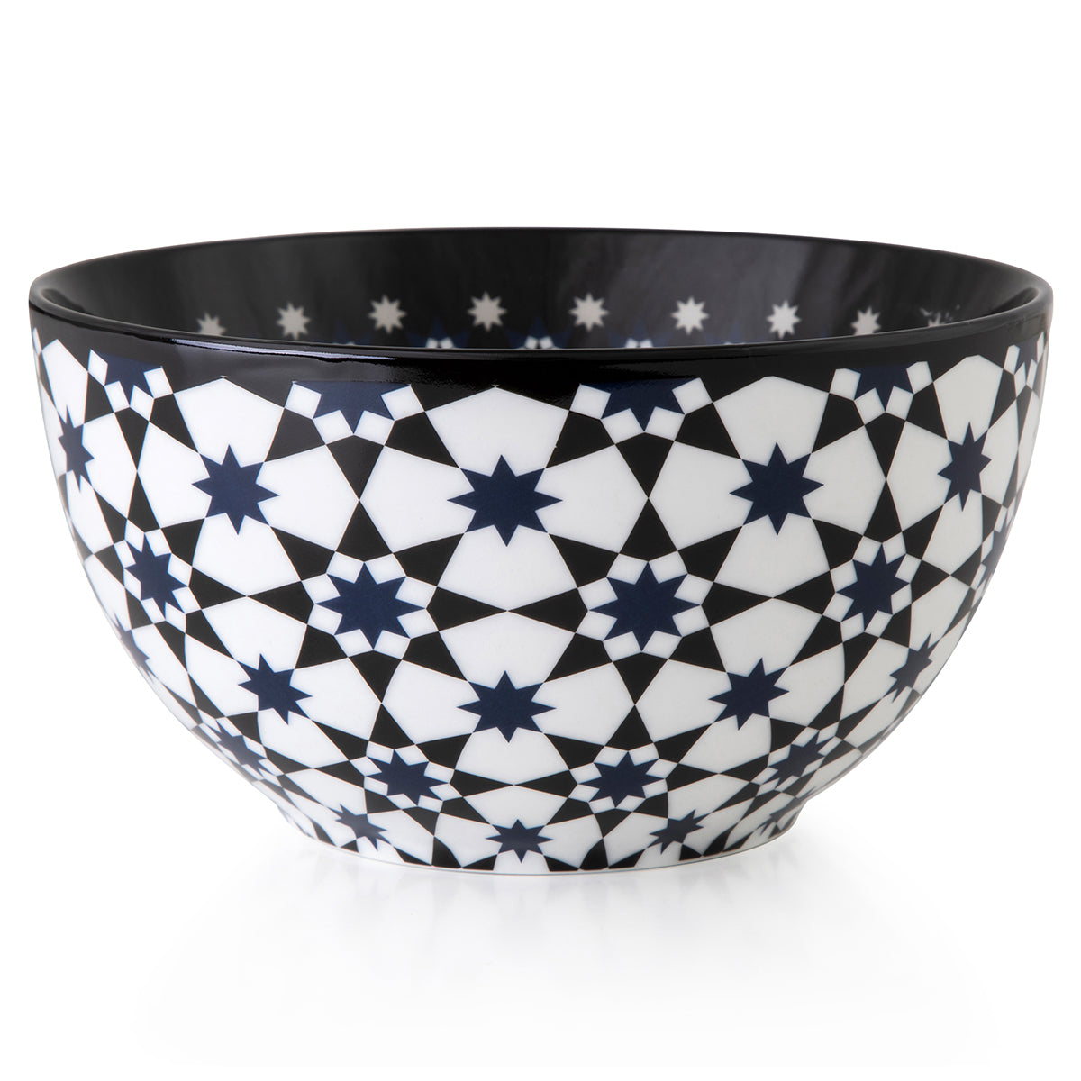 Images D'Orient USA Bowl Porcelain Kaokab 15 cm POR-151002