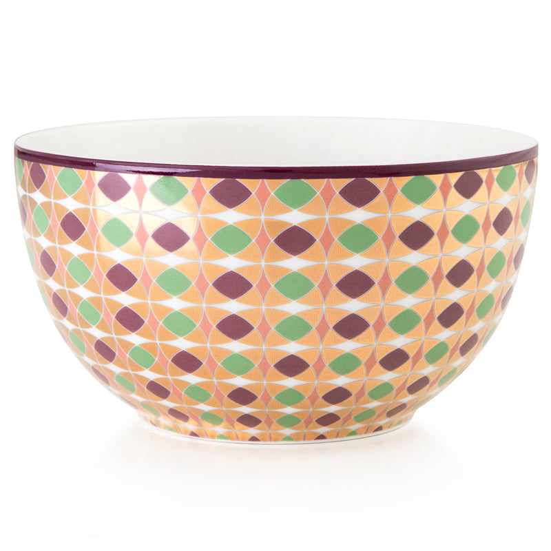 Images D'Orient USA Bowl Porcelain Opera 12 cm POR-120121