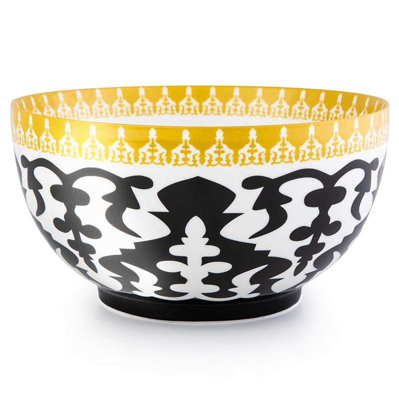 Images D'Orient USA Bowl Porcelain Safra 20 cm POR-200005