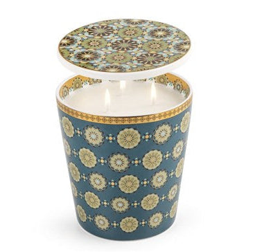 Images D'Orient USA Candle Vase Andalusia Jasmine scent Porcelain BOU-130011J