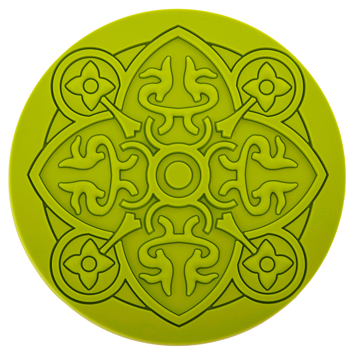Images D'Orient USA Coaster Urban 01 Anis Silicone diameter 11cm 4.3inch COA-100051