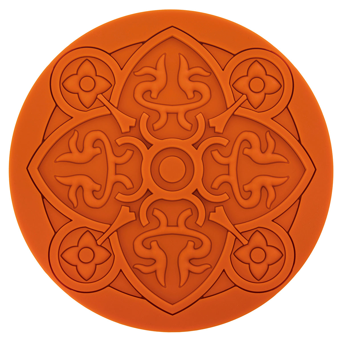 Images D'Orient USA Coaster Urban 01 Carrot Silicone diameter 11cm 4.3inch COA-100041