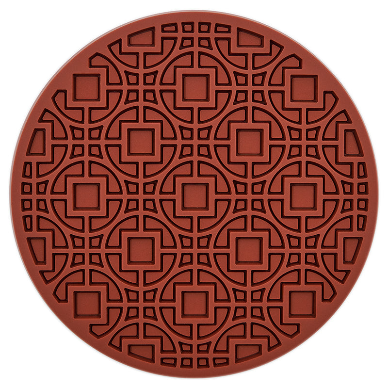 Images D'Orient USA Coaster Urban 05 Chili Silicone diameter 11cm 4.3inch COA-100501