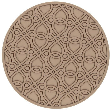 Images D'Orient USA Coaster Urban 06 Almond Silicone diameter 11cm 4.3inch COA-100621