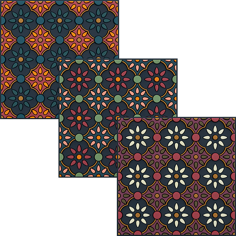 Images D'Orient USA Coaster Zahra Combo of 6 PVC 9x9cm 3.5x.3.5inches COA-993336