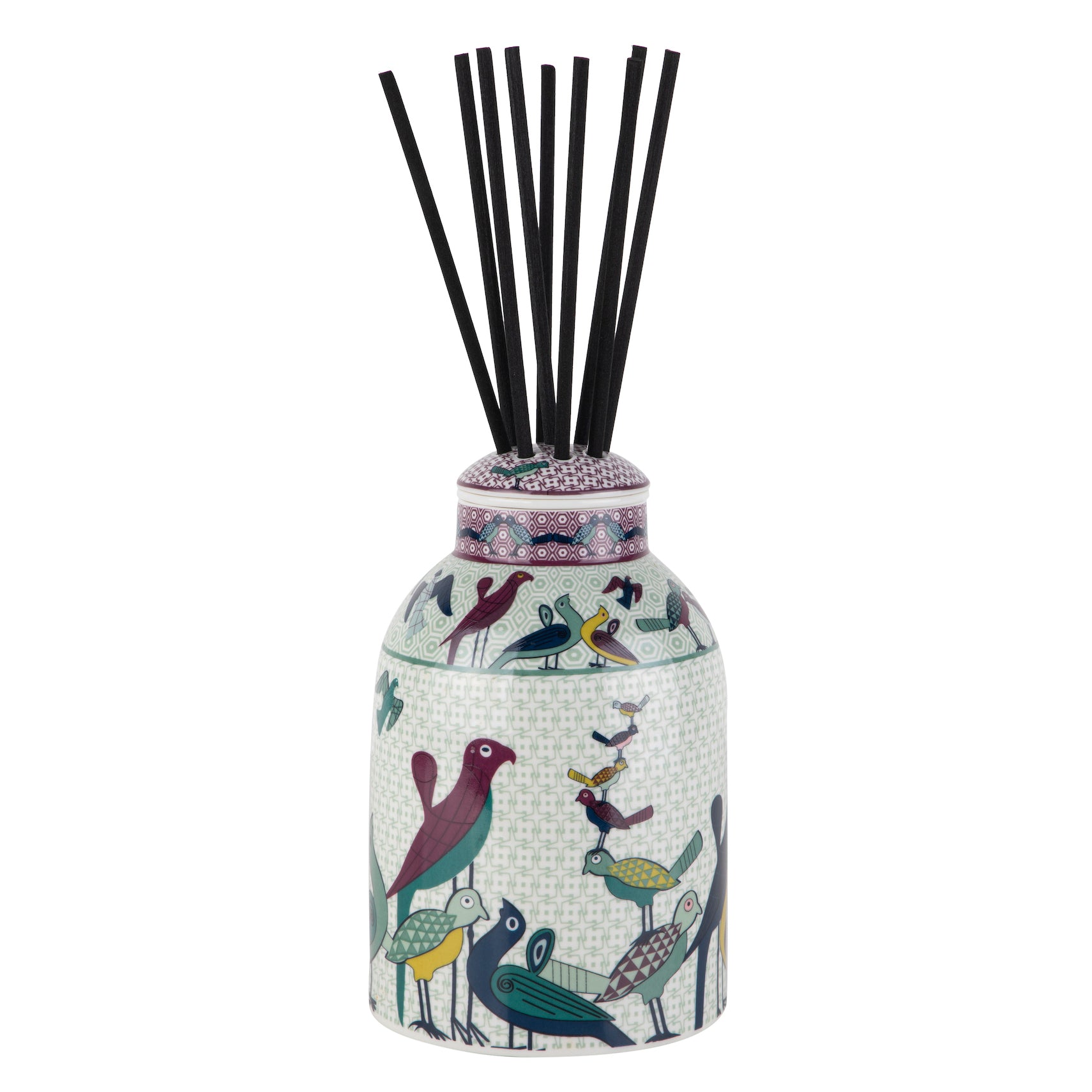 Images D'Orient USA Diffuser Birds Of Paradise Porcelain DIF-195004