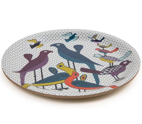 Images D'Orient USA Mini Tray Birds Of Paradise Set of 6 COA-111046 2