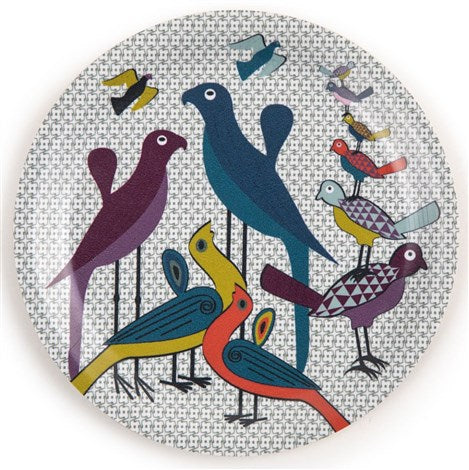 Images D'Orient USA Mini Tray Birds Of Paradise Set of 6 COA-111046