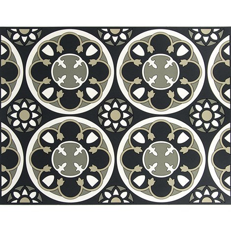 Images D'Orient USA Placemat Sejjadeh Rosace Set of 2 PVC 42x33cm 16.5x13inches PLA-442092