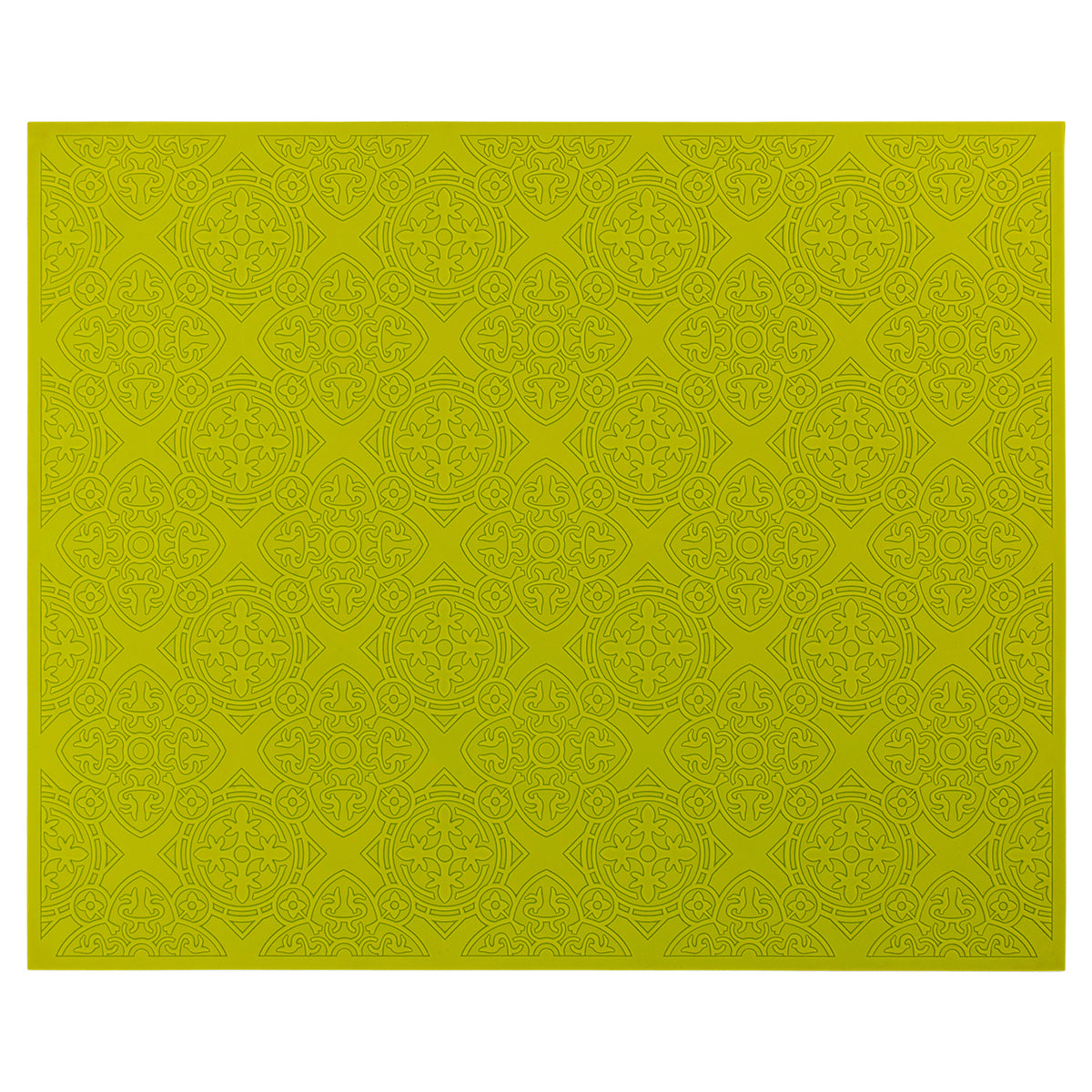 Images D'Orient USA Placemat Urban 01 Anis Silicone 42x33cm 16.5x13inches PLA-400051