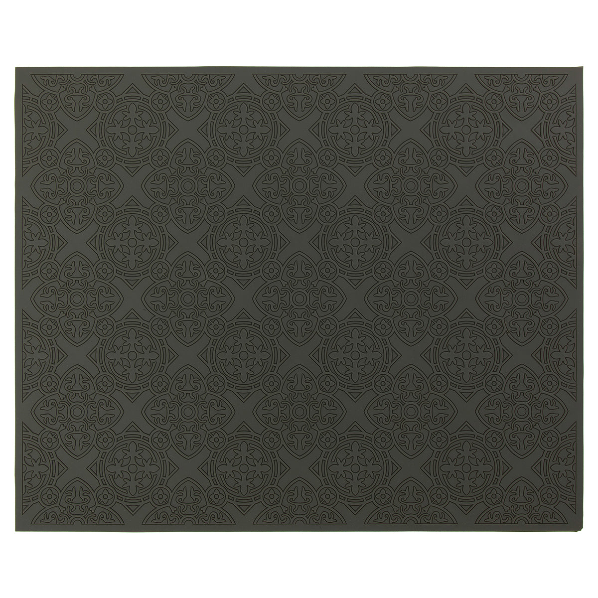 Images D'Orient USA Placemat Urban 01 Pepper Grey Silicone 42x33cm 16.5x13inches PLA-400111