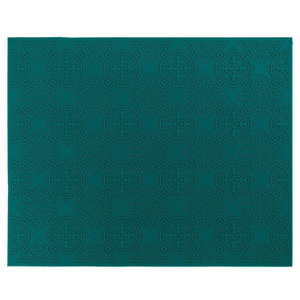 Images D'Orient USA Placemat Urban 01 Teal Silicone 42x33cm 16.5x13inches PLA-400071