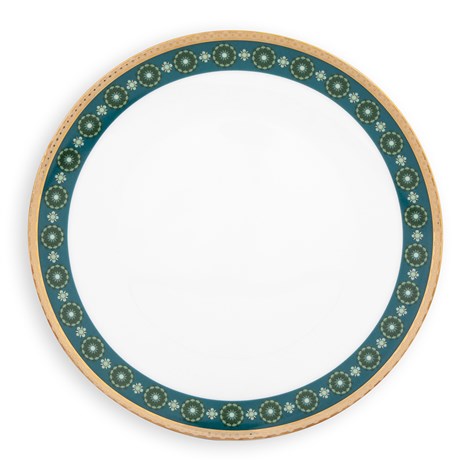 Images D'Orient USA Plate Andalusia 26.7 cm Set of 4 POR-321274