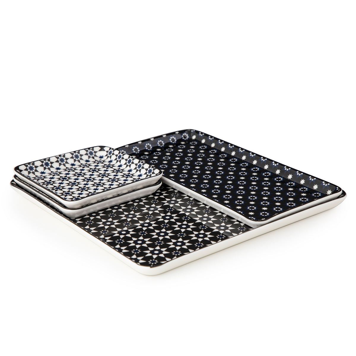 Images D'Orient USA Platter Kaokab Combo of 4 POR-440034