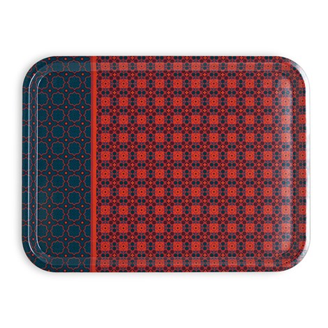 Images D'Orient USA Rectangular Tray Vagabonde 46 x 34 cm TRA-463408