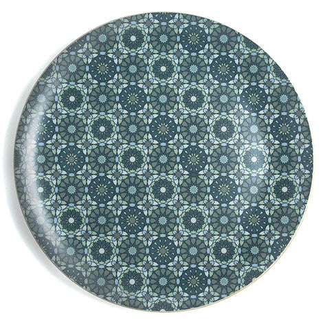 Images D'Orient USA Round Laminated Tray Andalusia 49 cm WPL-490041