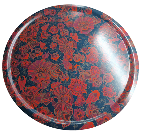 Images D'Orient USA Round Tray Kashmir 38 cm TRA-380131