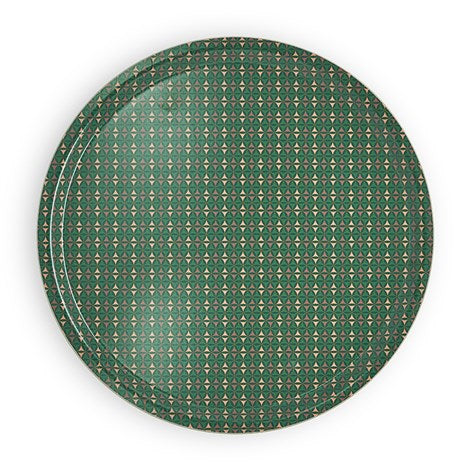 Images D'Orient USA Round Tray Opera 38 cm TRA-380111