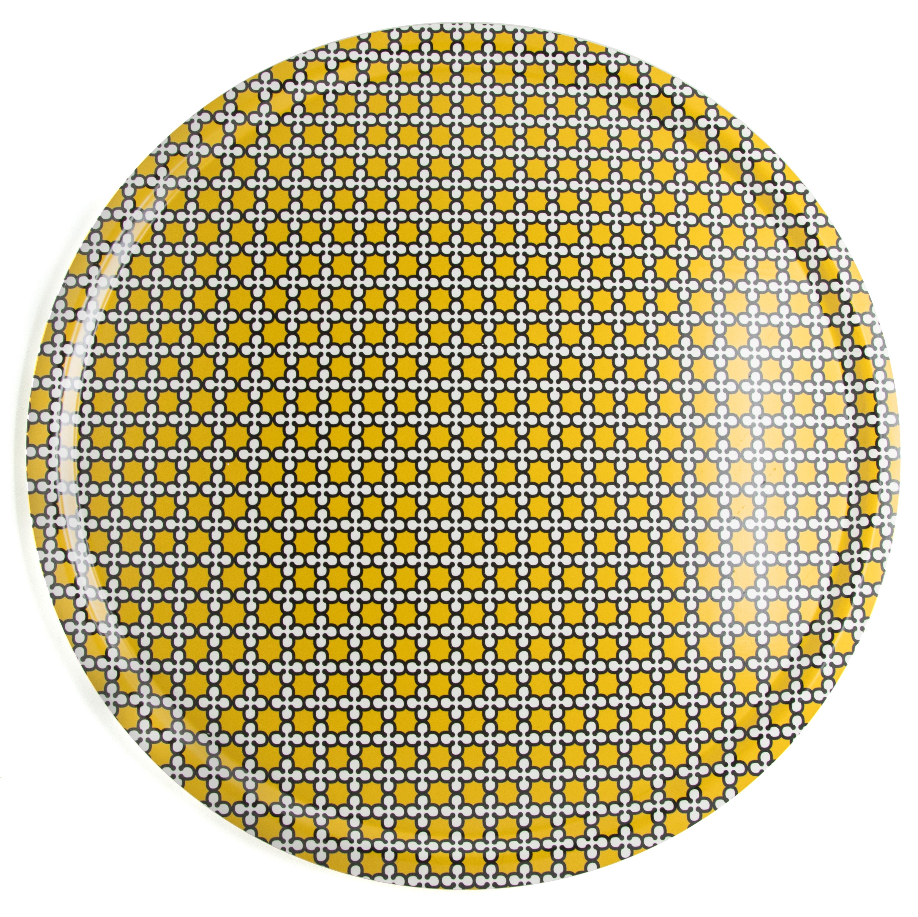 Images D'Orient USA Round Tray Sursock Vitrail 65 cm TRA-650041