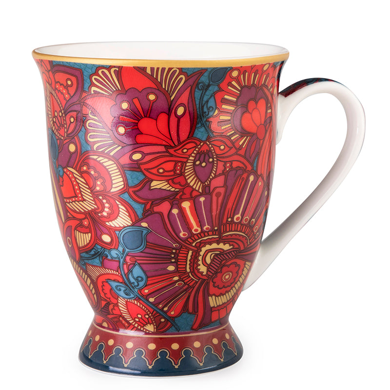 Images D'Orient USA Royal MUG Porcelain Kashmir 250 ml POR-363251