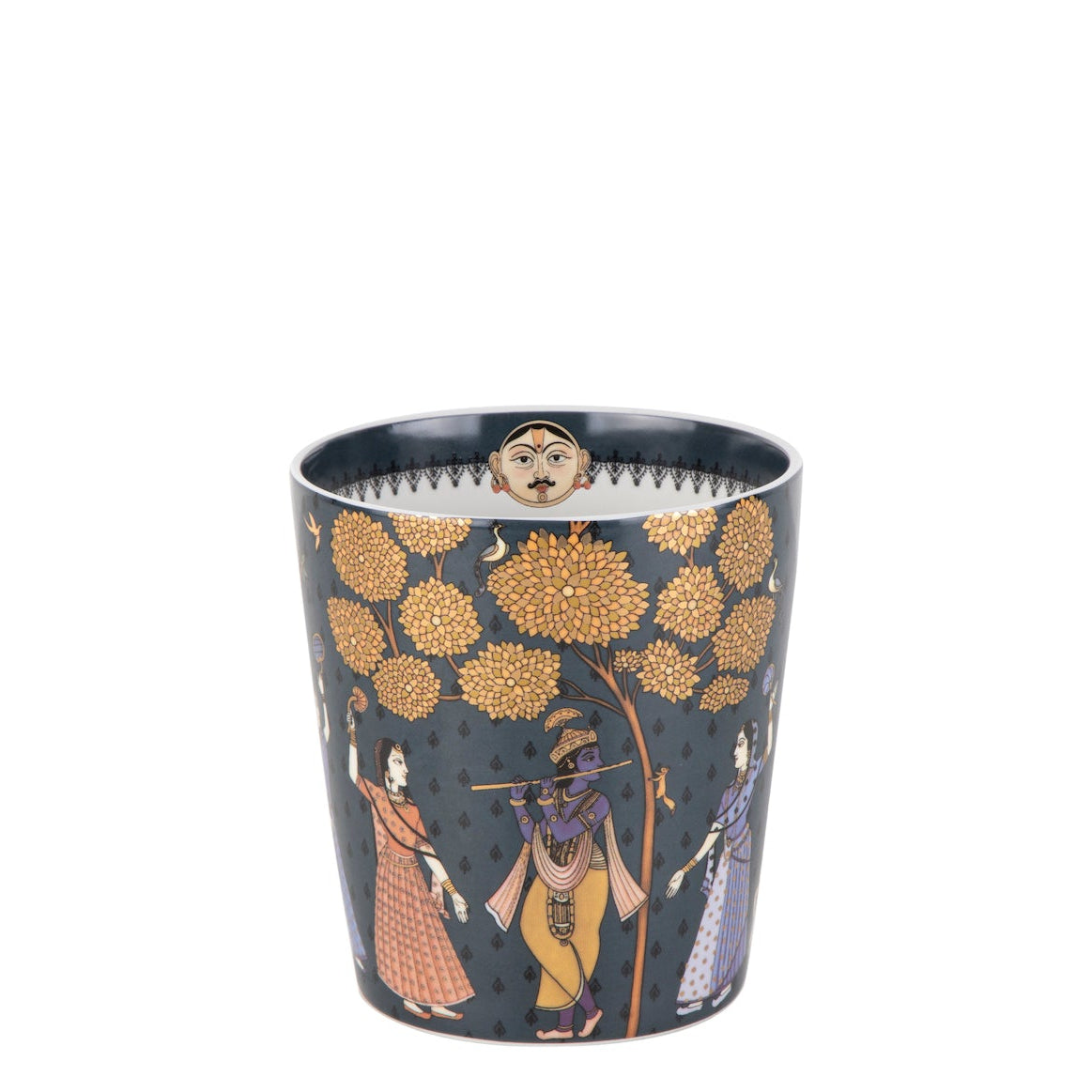Images D'Orient USA Small Vase Jangala Porcelain VAS-130061