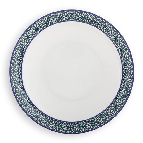 Images D'Orient USA Soup Plate Vagabonde 20.5 cm Set of 4 POR-361204