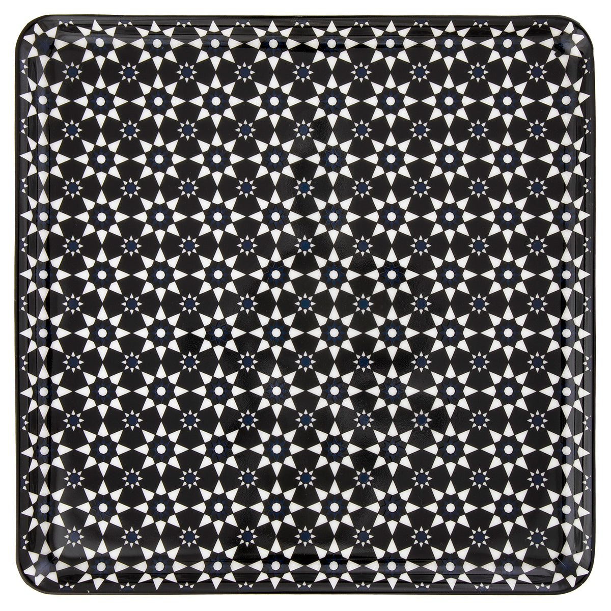 Images D'Orient USA Square Platter Large Kaokab 25 cm POR-125003