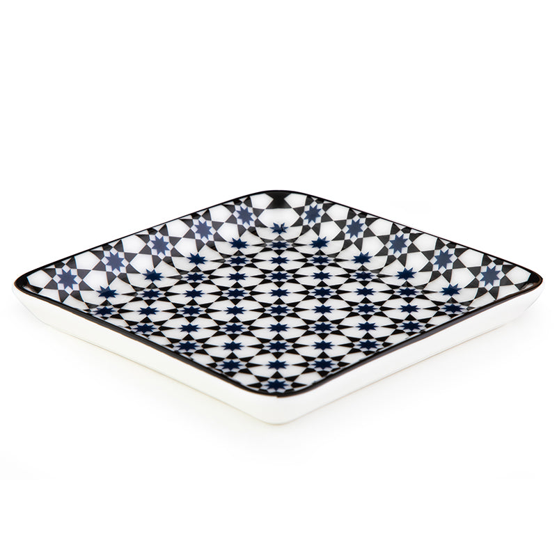 Images D'Orient USA Square Platter Small Kaokab 11.5 cm POR-115003 2