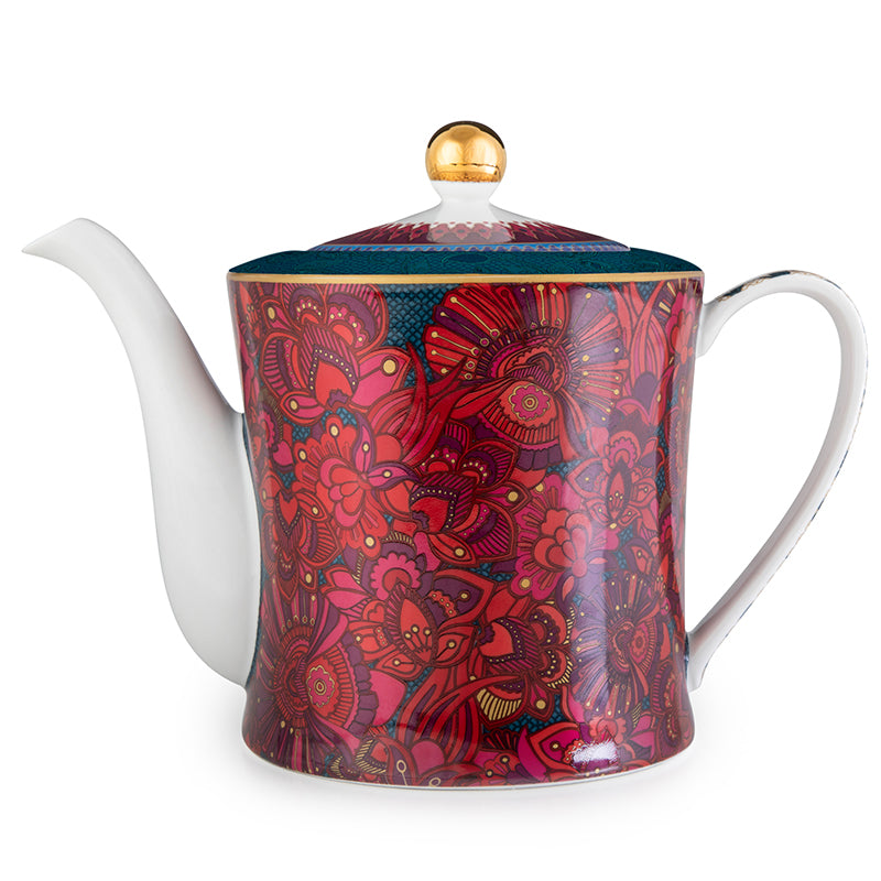 Images D'Orient USA Teapot Kashmir Porcelain POR-373121
