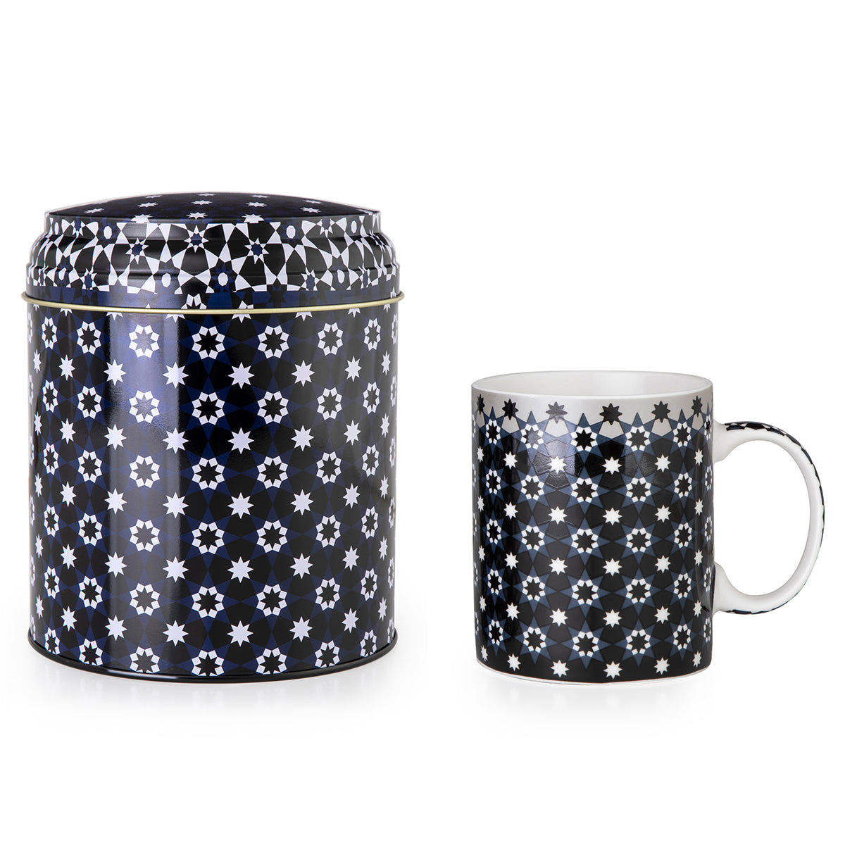 Images D'Orient USA Tin Box with Straight MUG Kaokab POR-232031