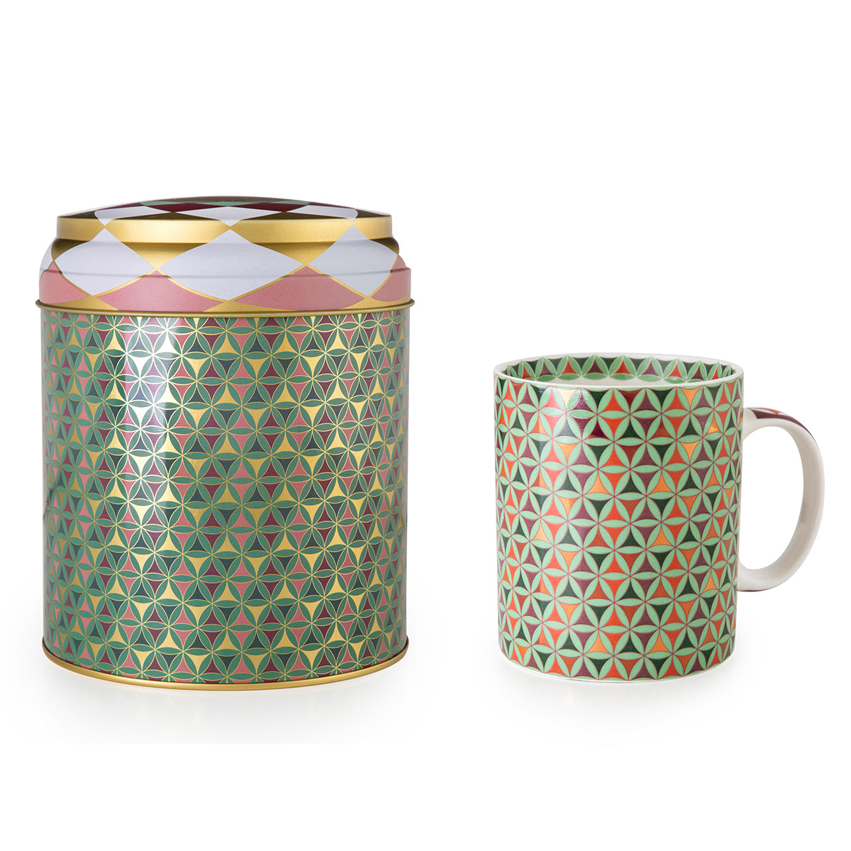 Images D'Orient USA Tin Box with Straight MUG Opera POR-232081