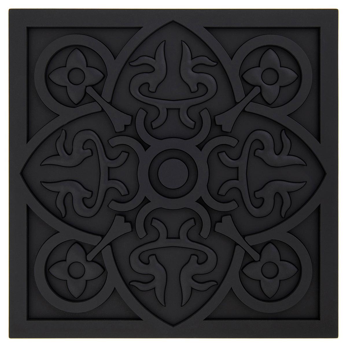 Images D'Orient USA Trivet Urban 01 Carbon Silicone 18x18cm 7x7inches TSE-100121