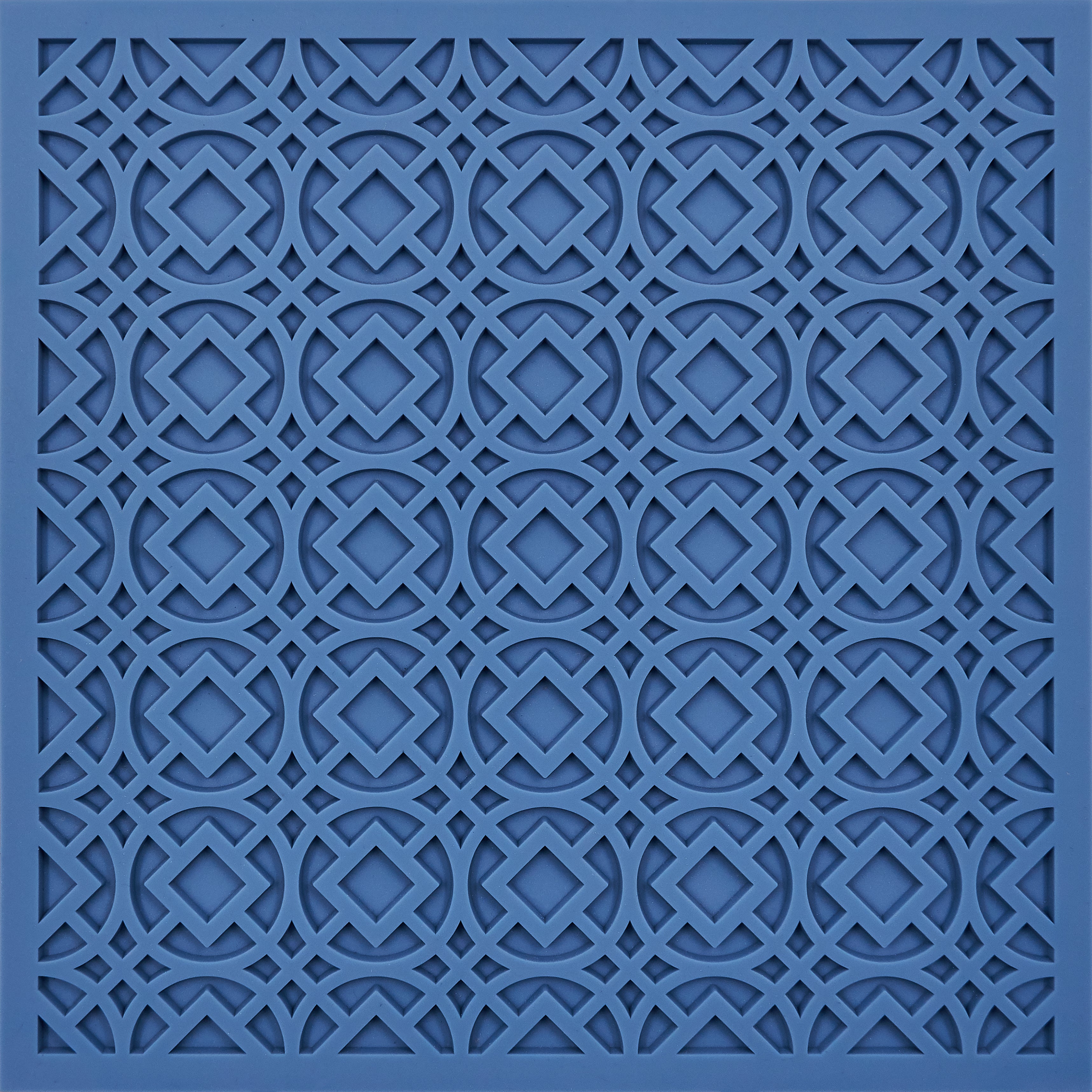 Images D'Orient USA Trivet Urban 05 Midnight Silicone 18x18cm 7x7inches TSE-100171