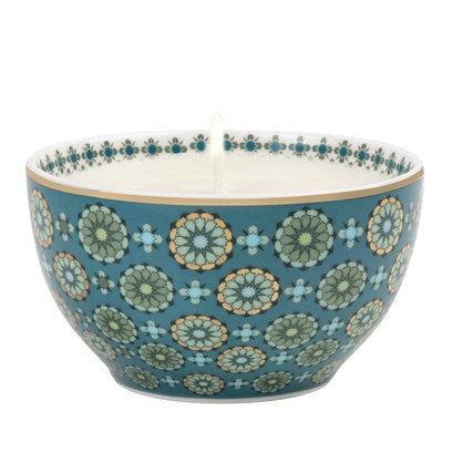 Images D'Orient USA candle Bowl andalusia blue jasmine scent bot-950131J