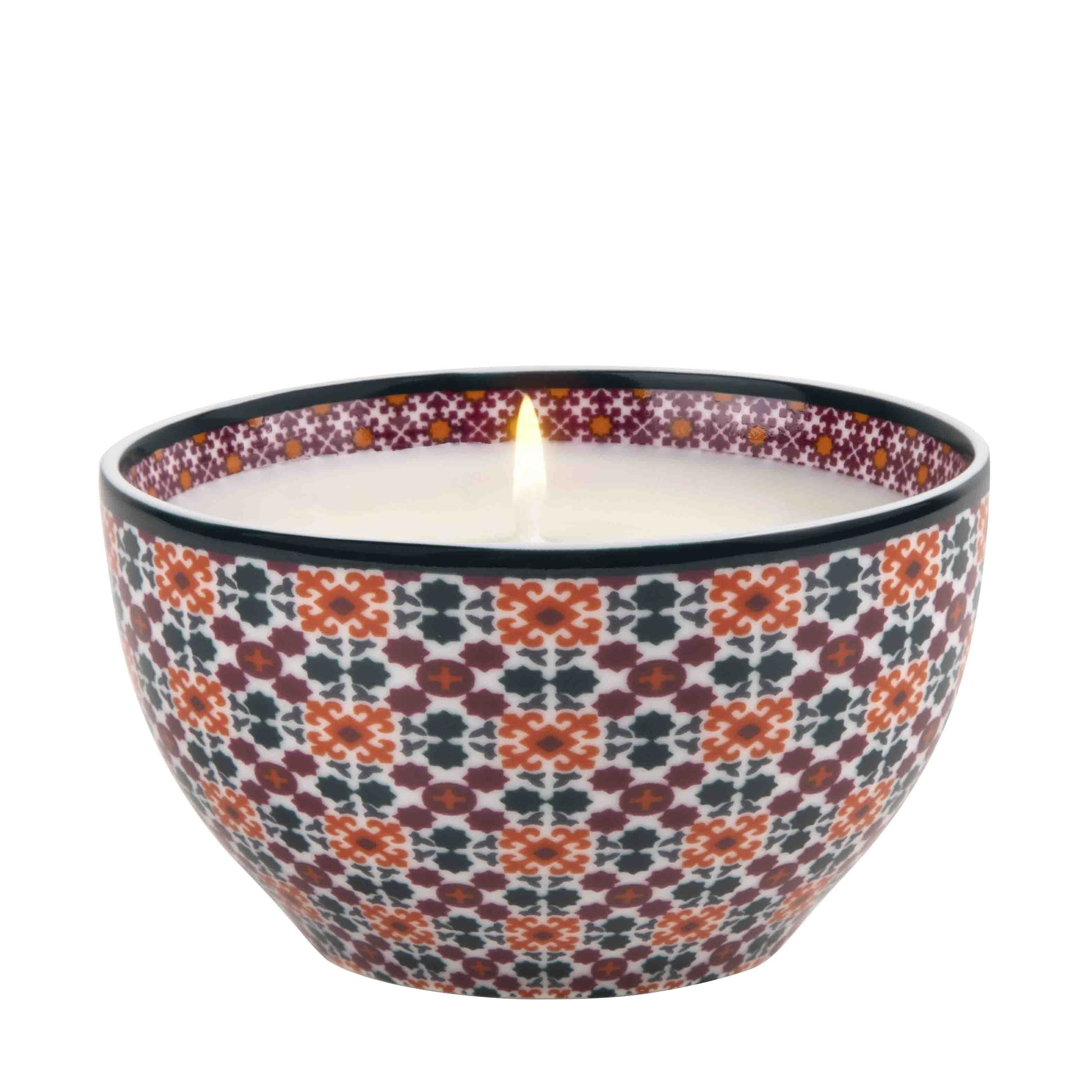Images D'Orient USA candle Bowl vagabonde red jasmine scent BOU-950311J