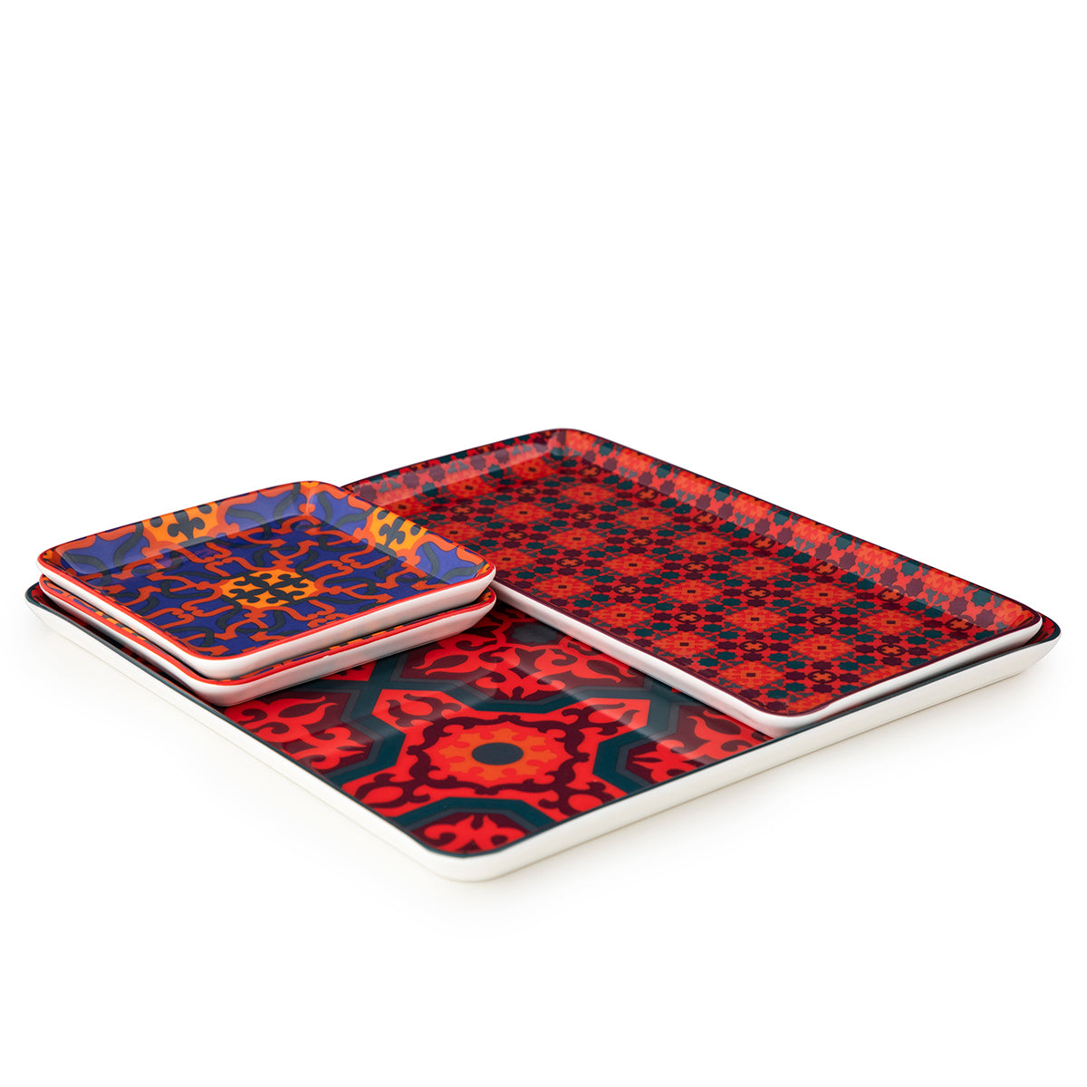 Images D'Orient USA Platter vagabonde combo of 4 POR-440014