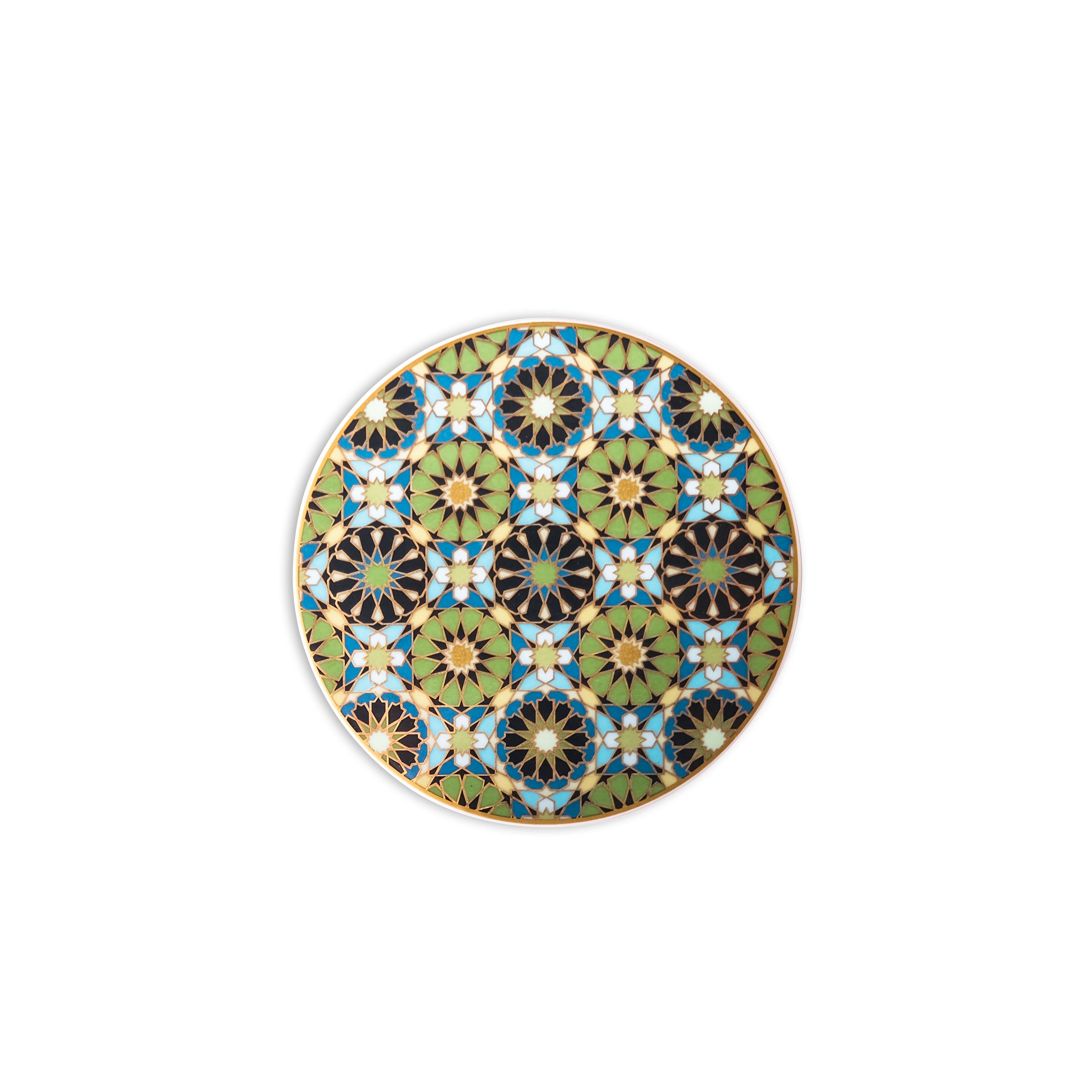 Images D'Orient USA Porcelain box with lid andalusia VAS-130011c 2