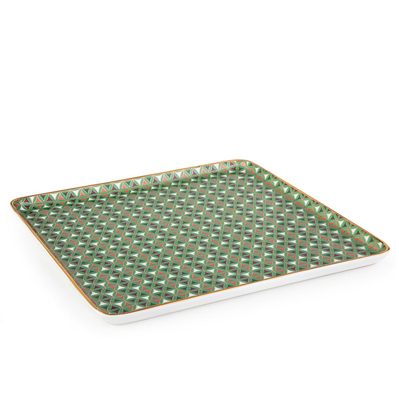 Images D'Orient USA square Platter large Opera 25 cm POR-125005 2
