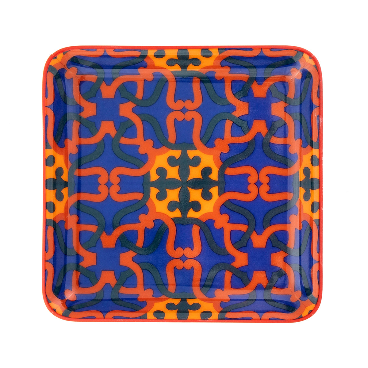 Images D'Orient USA square Platter small vagabonde 11.5 cm POR-115001